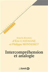 Book cover of Intercompréhension et analogie by Eric Castagne