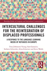 Book cover of Intercultural Challenges for the Reintegration of Displaced Professionals by Tony Johnstone Young