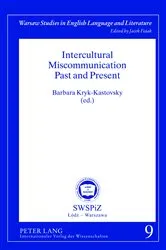 Book cover of Intercultural Miscommunication Past and Present by Unknown