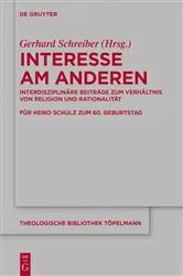 Book cover of Interesse am Anderen by Gerhard Schreiber