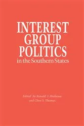 Book cover of Interest Group Politics in the Southern States by Ronald J. Hrebenar