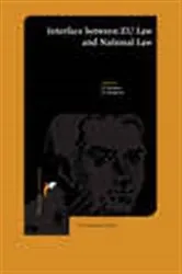 Book cover of Interface between EU Law and National Law by Unknown