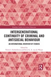 Book cover of Intergenerational Continuity of Criminal and Antisocial Behaviour by Veroni I. Eichelsheim