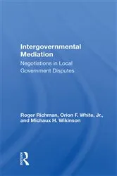 Book cover of Intergovernmental Mediation by Roger Richman