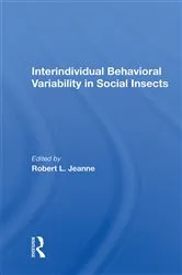 Book cover of Interindividual Behavioral Variability In Social Insects by Robert L. Jeanne
