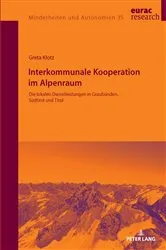 Book cover of Interkommunale Kooperation im Alpenraum by Alice Engl