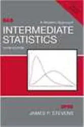 Book cover of Intermediate Statistics (3rd ed.) by James P. Stevens