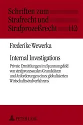 Book cover of Internal Investigations by Unknown