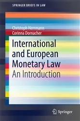 Book cover of International and European Monetary Law by Unknown