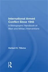 Book cover of International Armed Conflict Since 1945 by Herbert K. Tillema