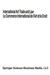 Book cover of International Art Trade and Law / Le Commerce International de lâ€™Art et le Droit by International Chamber of Commerce Staff