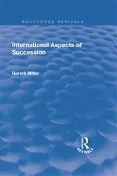 Book cover of International Aspects of Succession by Gareth Miller