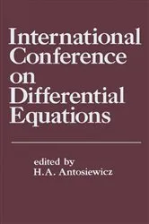 Book cover of International Conference on Differential Equations by Unknown