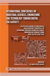 Book cover of International Conference on Industrial Sciences, Engineering and Technology toward Digital Era (eICISET) by Agus Geter Edy Sutjipto