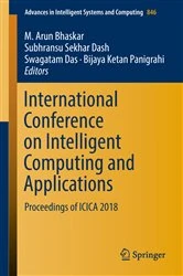 Book cover of International Conference on Intelligent Computing and Applications by M. Arun Bhaskar
