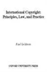 Book cover of International Copyright by Paul Goldstein