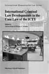 Book cover of International criminal law developments in the case law of the ICTY by G. Boas
