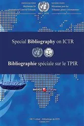 Book cover of International Criminal Tribunal for Rwanda (ICTR) Special Bibliography 2015 by International Criminal Tribunal for Rwanda