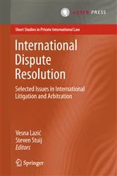 Book cover of International Dispute Resolution by Vesna Lazić