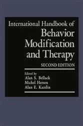 Book cover of International Handbook of Behavior Modification and Therapy by Alan S. Bellack