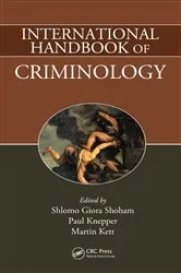 Book cover of International Handbook of Criminology by Shlomo Giora Shoham