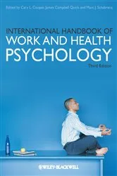 Book cover of International Handbook of Work and Health Psychology (3rd ed.) by Cary Cooper