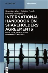 Book cover of International Handbook on Shareholders´ Agreements by Sebastian Mock
