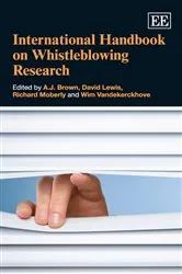 Book cover of International Handbook on Whistleblowing Research by Unknown