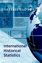 Book cover of International Historical Statistics by Palgrave Macmillan Ltd