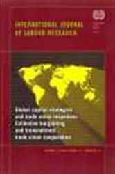 Book cover of International Journal of Labour Research Volume 1, No. 2 by Verena Schmidt