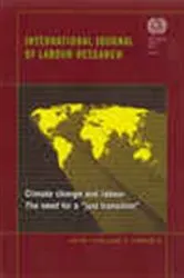 Book cover of International Journal of Labour Research by ILO