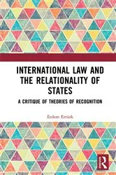 Book cover of International Law and the Relationality of States by Unknown