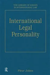 Book cover of International Legal Personality by Fleur Johns