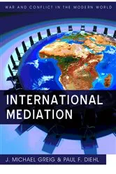 Book cover of International Mediation by Paul F. Diehl