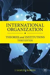 Book cover of International Organization (3rd ed.) by J. Samuel Barkin