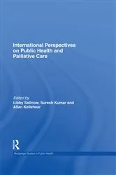 Book cover of International Perspectives on Public Health and Palliative Care by Libby Sallnow