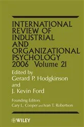 Book cover of International Review of Industrial and Organizational Psychology 2006, Volume 21 by Gerard P. Hodgkinson