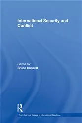 Book cover of International Security and Conflict by Unknown
