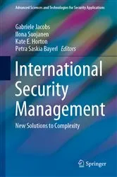 Book cover of International Security Management by Gabriele Jacobs