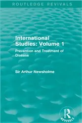 Book cover of International Studies: Volume 1 by Sir Arthur Newsholme