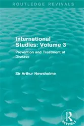 Book cover of International Studies: Volume 3 by Sir Arthur Newsholme
