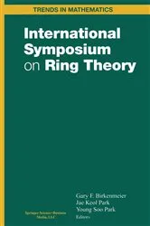 Book cover of International Symposium on Ring Theory by Gary F. Birkenmeier
