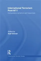 Book cover of International Terrorism Post-9/11 by Asaf Siniver