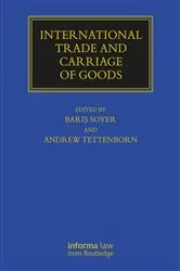 Book cover of International Trade and Carriage of Goods by Unknown