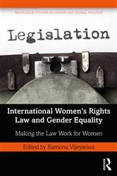 Book cover of International Women’s Rights Law and Gender Equality by Ramona Vijeyarasa