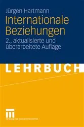 Book cover of Internationale Beziehungen (2nd ed.) by Jürgen Hartmann