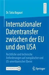 Book cover of Internationaler Datentransfer zwischen der EU und den USA by Dr. Tatia Bagauri