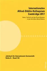 Book cover of Internationales Alfred-Doeblin-Kolloquium Cambridge 2017 by Hans-Gert Roloff