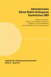 Book cover of Internationales Alfred-Doeblin-Kolloquium Saarbruecken 2009 by Unknown