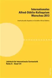 Book cover of Internationales Alfred-Doeblin-Kolloquium Warschau 2013 by Unknown